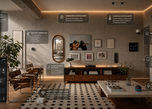 Interiorismo Futurista 2026: Integración de Domotica Invisible y Estética Minimalista
