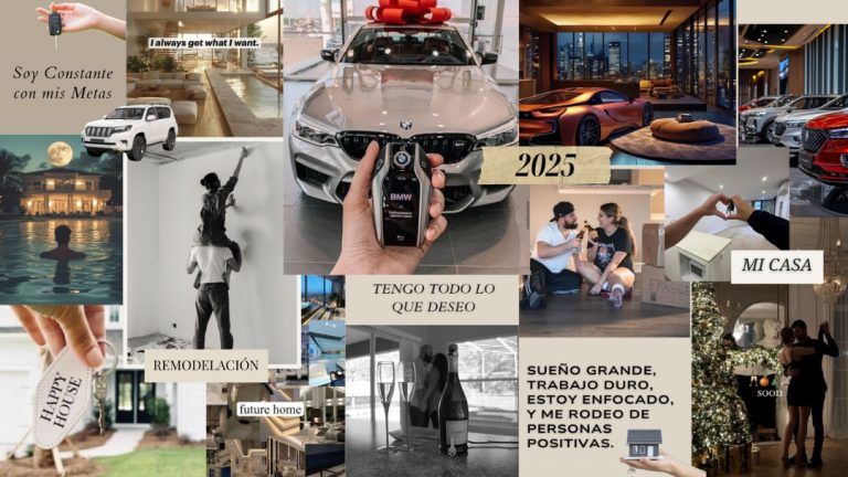 Vision Board 2025: Haz Realidad tus Sueños desde HOY