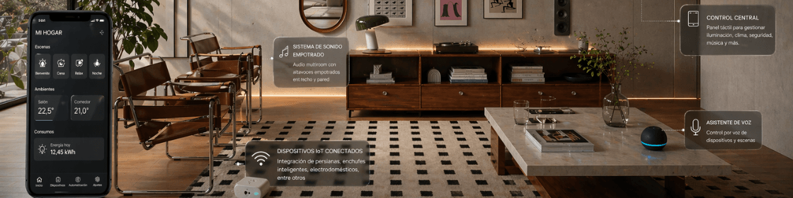 Interiorismo Futurista 2026: Integración de Domotica Invisible y Estética Minimalista
